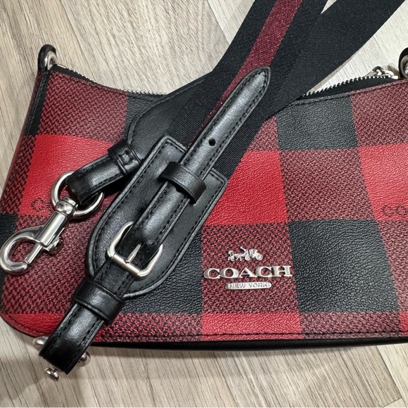 Coach Buffalo plaid Crossbody Bag - Picture 1 of 9